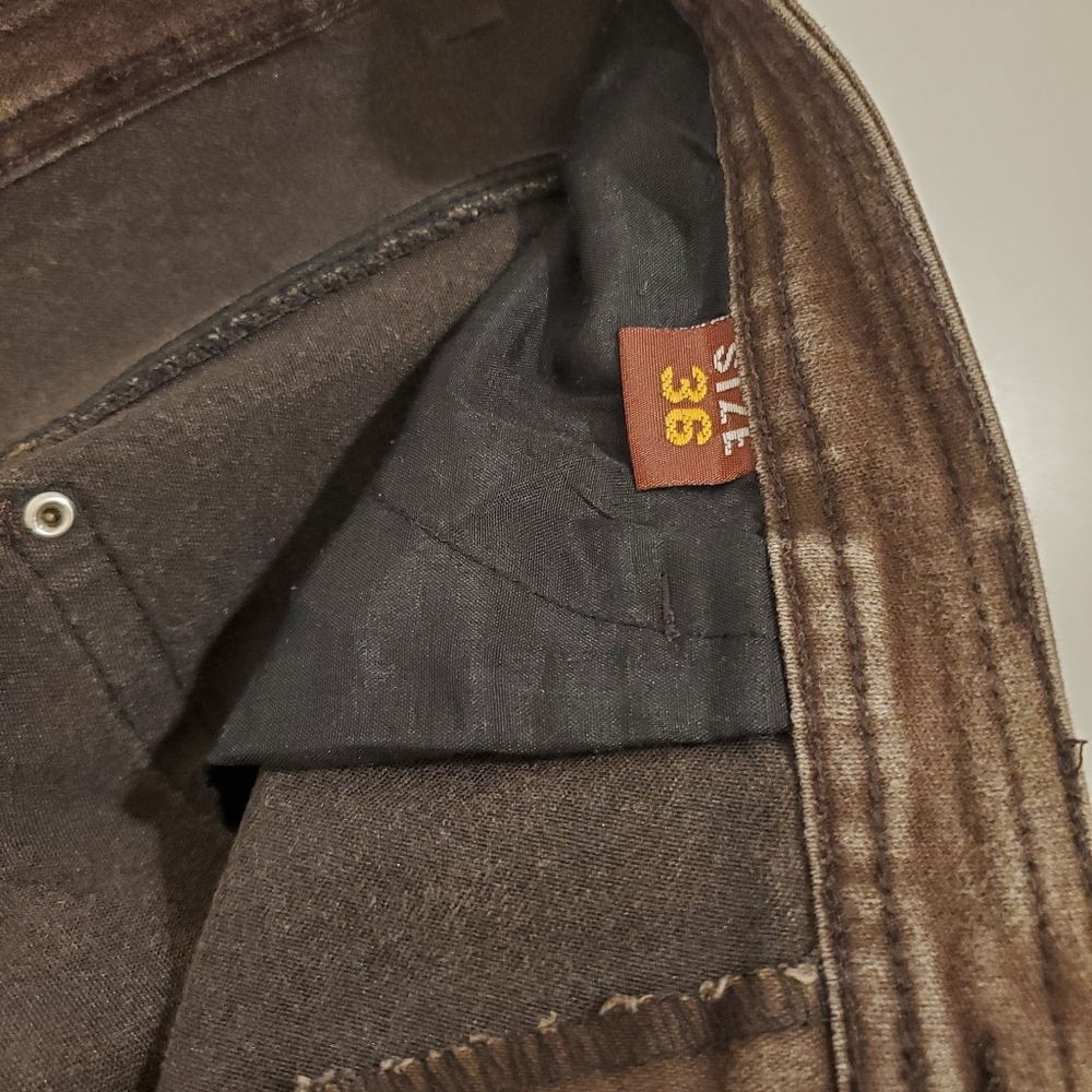 Die Fie Brown Stretch Jeans 36 - Picture 5 of 6